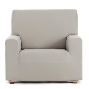 Housse de fauteuil extensible lin 80 - 130 cm
