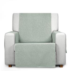 Housse de fauteuil hydrofuge 1 place vert 55 cm
