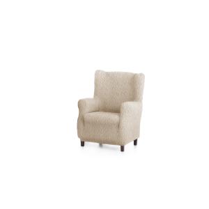 Housse de fauteuil oreiller beige 70 - 100 cm
