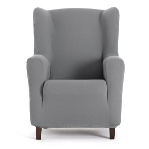 Housse de fauteuil oreiller gris 70 - 90 cm