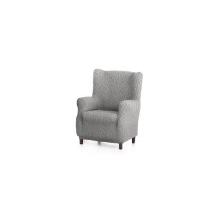 Housse de fauteuil oreiller gris clair 70 - 100 cm