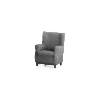Housse de fauteuil oreiller gris foncé 70 - 100 cm