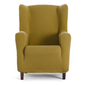 Housse de fauteuil oreiller moutarde 70 - 90 cm
