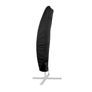 Housse de protection 218cm pour parasol déporté noire