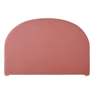 Housse de tête de lit 140 en gaze de coton bio rose framboi…
