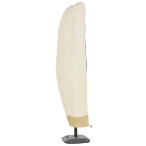 Housse protection parasol déporté fermeture éclair tissu be…