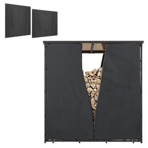 Housses de protection range bûches 185x70x185 toile oxford…