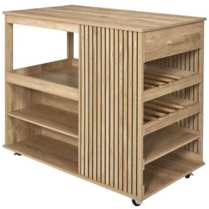 Ilot de cuisine en bois