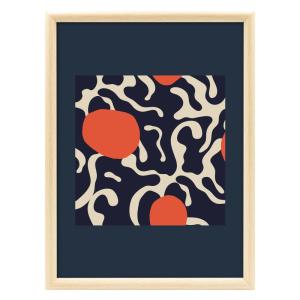 Image encadrée Algues Abstrait 30x40 cm