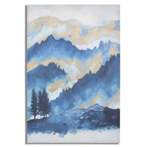 Impression sur toile multicolore paysage 80x3x120  cm