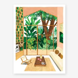 Inside out house - Poster / Medium - 29,7 x 39,7cm