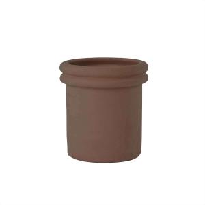 Jardinière marron en terre cuite Ø35xH37cm