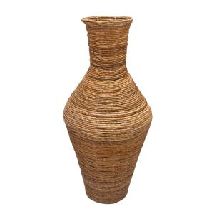 Jarre en feuilles de bananier