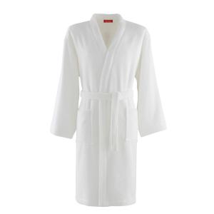 Kimono de bain en coton blanc M