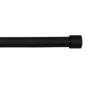 kit tringle extensible ø 16/19 mm 110 à 210 cm - Noir mat