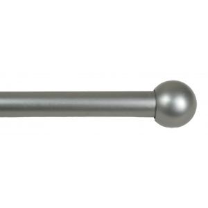 Kit tringle extensible ø 16/19 mm 110 à 210cm - Nickel