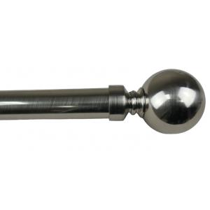 Kit tringle extensible ø 25/28 110 à 210 cm - Nickel