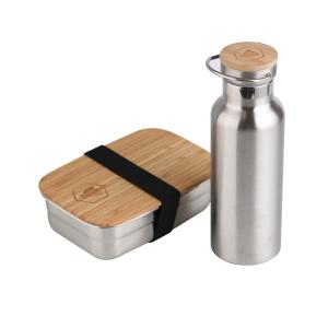 LAGUIOLE - Lunchbox et bouteille isotherme - Acier Inoxydab…