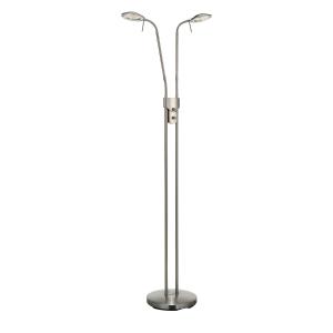 Lampadaire 2Led acier