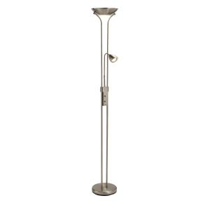 Lampadaire 2xE27 gris