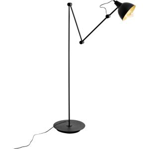 Lampadaire Acier Noir 120x32x209 cm