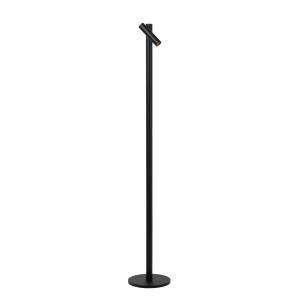 Lampadaire alu rechargeable 1 lumière noir