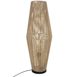 Lampadaire au style exotique métal/papier/bois naturel 30 x…