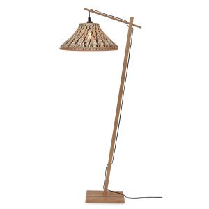Lampadaire bambou brun Ø45cm