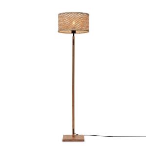 Lampadaire bambou h128cm beige