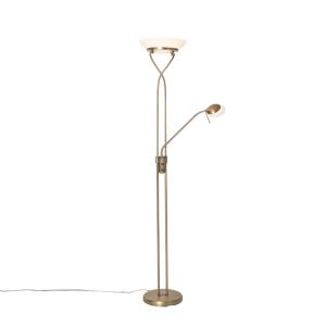 Lampadaire bronze LED variateur lampe lecture