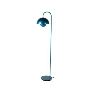 Lampadaire Champignon Nordique Métal Bleu Marine Douille E2…