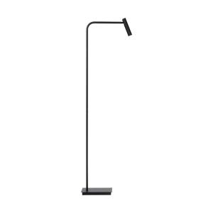 Lampadaire dans le salon noir hauteur 146 cm en métal