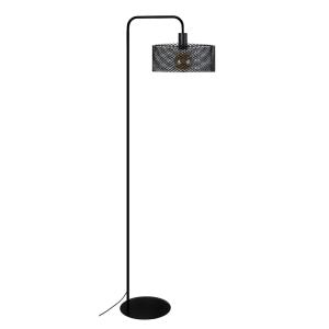 Lampadaire de Bureau TOSEL ,métal,Noir ,H157xD 30xP42cm