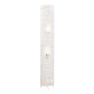 Lampadaire design en  blanc 110 cm