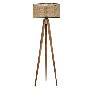 Lampadaire design en bois 153cm