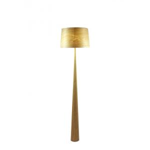 Lampadaire design en bois