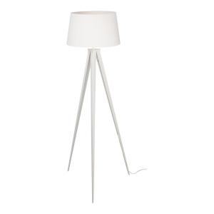 Lampadaire design en métal blanc 150 cm