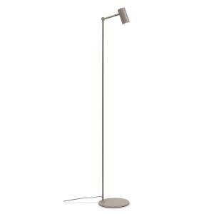 Lampadaire droit beige H133cm