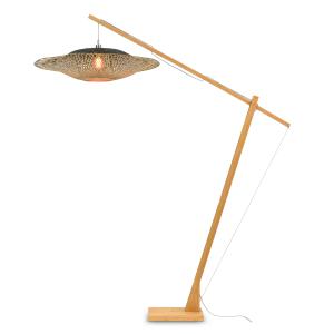 Lampadaire en bambou suspendu D207cm