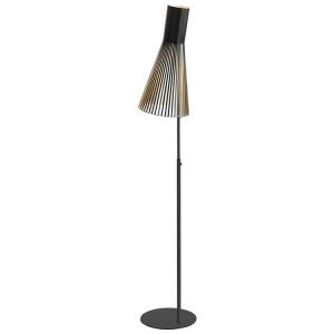 Lampadaire en bouleau noir H185cm