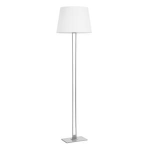 Lampadaire en métal chromé, H: 170cm