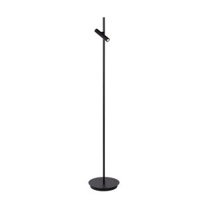Lampadaire en métal noir avec hauteur de 140 cm