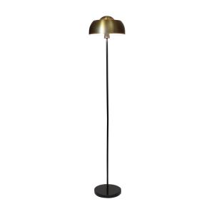 Lampadaire en métal noir et doré h160cm