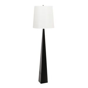 Lampadaire en métal noir H:181cm