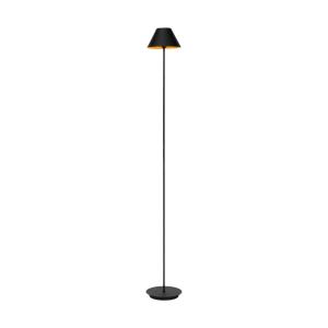 Lampadaire en noir et doré de 120 cm en métal