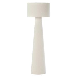 lampadaire en textile blanc, h. 140 cm