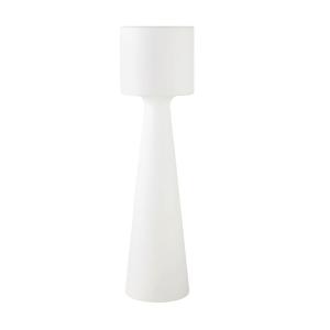 Lampadaire extérieur blanc H138