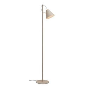 Lampadaire fer h151cm beige