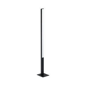 Lampadaire LED dimmable connecté  noir et blanc