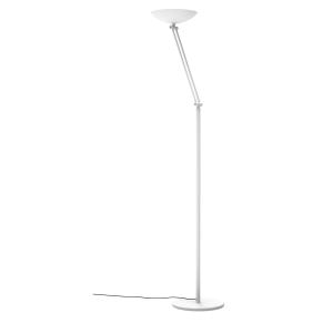 Lampadaire Led en métal  H 186 cm Blanc